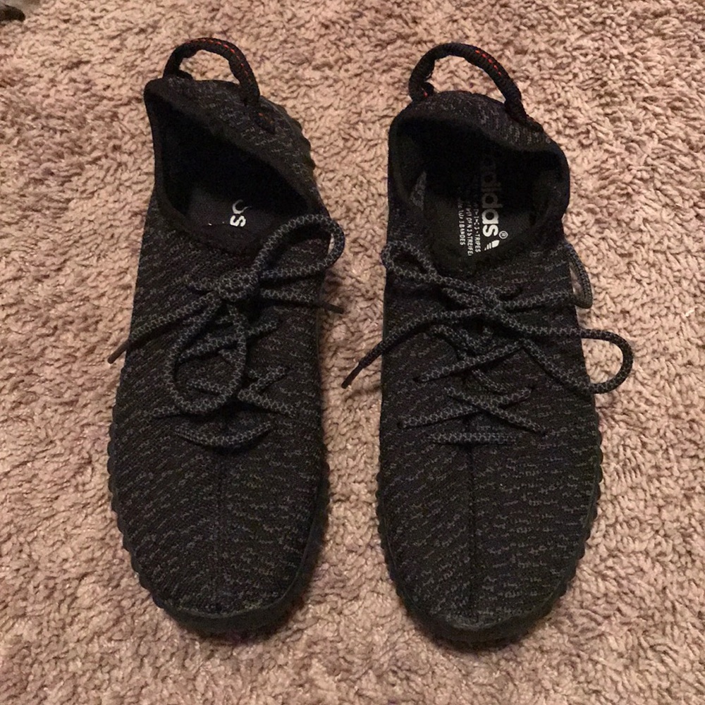 Black adidas boost